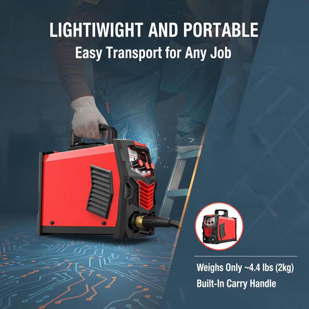 135 Amp Stick Welder, 110V Portable Overheat Protection